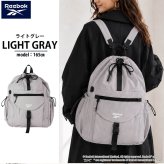 Reebok リーボック 3wayナイロンリュック ワンショルダーバッグ 約17L a4 軽量 軽い ドローコード 巾着 リュックサック レディース メンズ ユニセックス 通学 学生 高校生 通勤 大人 ナップサック シンプル アウトドア スポーツリュック ブランド 旅行 2026