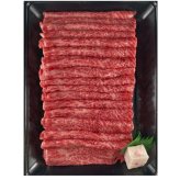 お歳暮・冬ギフト 萬野和牛 すきしゃぶ用(モモ)600g (MSC60-MAN) ※送料無料(北海道・沖縄・離島への配送不可)