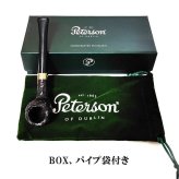 パイプ本体 喫煙具 ピーターソン ジュニアペアー フィッシュテール ラスティック ブラック ギフト おしゃれ メンズ プレゼント 高級 かっこいい