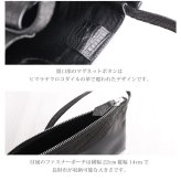 スモール クロコダイル メンズ トートバッグ 日本製 2way ポロサス センター取り マグネットボタン式 内装 ラムレザー ポーチ付き B5 サイズ 対応 斜め掛け ショルダーベルト付 保証書付 プレゼント ギフト 4FA(06001964-mens-1r)