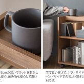 デスク チェア サイドワゴン キャスター付き おしゃれ 北欧 ワゴン 収納 A4サイズ 下 キッチンワゴン スリム キッチン収納 ファイルラック サイドラック ブラウン ナチュラル ワゴン〕オープンラックタイプ 新生活