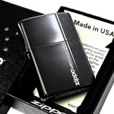 ZIPPO ライター シンプル スマートライン ブラックニッケル ジッポ ロゴ 黒 おしゃれ かっこいい メンズ ギフト プレゼント