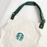 スターバックス ポケモン エプロン 大人用 メンズ レディース 綿100% グレー ポケット付き スタバ コラボ ユーティリティエプロン コーヒーコネクション STARBUCKS