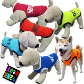 犬服 メッシュタンクトップ SECURITY セキュリティ スタイルN ( 大型犬用 )  ゴールデンレトリバー ラブラドールレトリバー