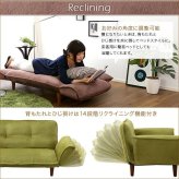 ソファベッド コンパクトカウチソファ スエラ ポケットコイル リクライニング 起毛タイプ 日本製 2人掛け 2P ソファー ナチュラル モダン 北欧 カフェ シンプル ブルックリン リビング ブルー ベージュ インテリア 寝具 sofa ソファーベッド 新生活