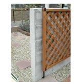 ガーデン エクステリア ラティス・フェンス壁面用固定金具 下部20個 S-LVCF40-20P 新生活