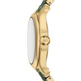 フォッシル FOSSIL 腕時計 レディース GILMORE デイト アナログ ステンレススチール＆グリーンセラミックウォッチ CE1138【2026 新作】