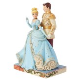 シンデレラ & プリンス・チャーミング 19.5cm | ディズニー トラディションズ ジムショア グッズ フィギュア 人形 置物 彫刻 Jim Shore 正規輸入品