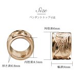 ゴールド ネックレス ハワイアンジュエリー ネックレス ゴールド ピンクゴールド ネックレス スクロールチューブ Sサイズ 14k k14カットあずきチェーン太1.4mm ギフトラッピング可能 メンズ レディース プレゼント ハロウィン 【品番：CG-GP127R-CH1020】