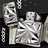 ZIPPO アーマー ASTRAL ECLAT ジッポ ライター かっこいい アストラル・エクラ ダイアノシルバー 両面加工 重厚 おしゃれ メンズ ギフト プレゼント