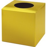 【直送】抽選箱 小 ゴールド [26-0551-032] 金色 くじ引き 抽選器 三角くじ 組立式 イベント 抽選会 パーティー 販促 セール 演出 レクリエーション グッズ ツール ギフト ノベルティ プレゼント