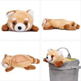  ヌイミー3 ぬいぐるみ ペンケース カラビナ付き 定形外送料無料 ペンポーチ フィギュアポーチ 柴犬 レッサーパンダ マヌルネコ 筆箱 筆記用具 小物入れ  柴犬