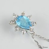 【完売致しました。】 ブラジル産 パライバトルマリン 0.438ct ダイヤモンド ネックレス ペンダント Pt900 850 プラチナ パライバネックレス プラチナネックレス レディース 一粒 シンプル 可愛い グリーン パライバ  Drops
