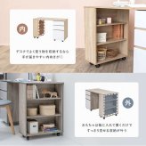 システムベッド システム デスク+ワゴン+ 3点セット ロフト 下収納 キャスター付き デスク 学習デスク 勉強机 サイドワゴン かわいい 子供部屋 キッズ家具 子ども部屋 進学 入学 ロフトベッド 学習机付きベッド デスク付きベッド 子供用ベッド 寝具 新生活