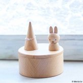 ミッフィー リングホルダー | 雑貨 小物 おとな 大人 おとな女子 プチギフト 木製雑貨 誕生日プレゼント 女性 インテリア かわいい ギフト 大人かわいい ママ友 キャラクター NICHIGAN ニチガン MZ25