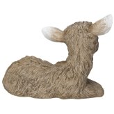 置物 鹿 アンティーク雌鹿 幅20.2cm woobia ウービア しか リアル おしゃれ 玄関 インテリア オブジェ ガーデン アンティーク 北欧 ナチュラル 動物 アニマル 癒し 棚 上品 プレゼント ギフト 新築祝い
