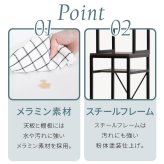 食器棚 ゴミ箱収納付き ゴミ箱上収納 ゴミ箱上ラック スリム キッチン 隙間収納 幅33 奥行40 高さ170 レンジ台 炊飯器 木製 薄型 ラック 棚 ゴミ箱収納 上 ホワイト ブラウン：