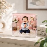 1歳誕生日 ガラスブロック 男の子 記念写真 プレゼント 成長記録 父の日 フォトキューブ 感謝 孫 記念品 オリジナル 祖父母 名入れ フォトブロック 両親 フォトフレーム おしゃれ サプライズ 銀婚式 置き物 クリスタル 金婚式 思い出 敬老の日 写真 オーダーメイド ギフト ディスプレイ 母の日 三世代 写真入り 子ども フォトギフト 贈り物 名入れギフト 高級 親孝行 記念日【c01】