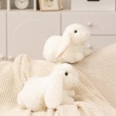 18CM ウサギ ぬいぐるみ リアル 動物 兎 アニマル ふわふわ かわいい 置物 インテリア 子供 おもちゃ ごっこ遊び 誕生日 プレゼント ギフト 癒し
