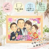 結婚記念日 似顔絵 ギフト 名入れ プレゼント 贈り物 手描き 銀婚式 結婚記念日 記念日 結婚25周年 両親 お父さん 夫婦 お母さん 修正無料 下書き確認 名入れ かわいい 親孝行 そっくり 一生もの 思い出 記念 25周年 感謝 感謝の品 お祝いの品 傘寿祝い ホワイトデー メモリアル 闘病中の方への励まし 同窓会 初任給 米寿祝い 大量注文 イラスト