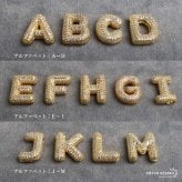 ステンレス イニシャルネックレス 大ぶり ゴールド パヴェ レディース ペンダント 英文字 AからZ 全26タイプ ストーン ぷっくり モチーフ チェーン ビーズ 華やか 上品 大人可愛い カジュアル アクセサリー 金属アレルギー対応