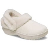 クロックス サンダル レディース アンファーゲッタブル ヴィーガン スエード クロッグ ボア ファー モコモコ 冬用 crocs 212106