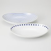 舟形ボールペアー 磁器 美濃焼 やきものの里から、暮らしを贈ります。　ギフト 食器 セット テーブルウェア