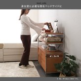 シェルフ 引き出し収納付き 収納 引き出し 木製 棚 多目的 デザイン 組み立て 耐荷重 スリム 【NIVEL-ナイベル-】 新生活