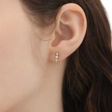 【無料ラッピング】  ヨンドシー 4℃ K10イエローゴールド イヤリング キュービックジルコニア ブランド 正規品 新品 ギフト プレゼント 人気 おすすめ 誕生日 記念日 クリスマス 送料無料