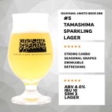 ＃5 TAMASHIMA SPARKLING LAGER OKAYAMA JIMOTO BEER 086 地ビール お中元 お歳暮 父の日