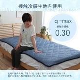 掛け布団 肌布団 セミダブル 洗える 冷感 涼感 接触冷感 パイル リバーシブル 約165×185cm リバーシブルで使える 接触冷感掛け布団 ポリエステル 綿 掛けふとん かけ布団 かけふとん 掛布団 寝具用品 寝室用品 インテリア ナイロン ひんやり