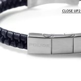 ポリス ブレスレット メンズ ブランド POLICE CONTORTO GB0081706 ネイビー シルバー アクセサリー