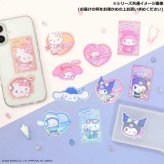 ハローキティ モバイルステッカー サンリオ キャラクター グッズ スマホ デコレーション シール 耐水 ステッカー カスタム おしゃれ かわいい 雑貨 小物 SANG-564KT サンリオ正規ライセンス品