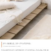 ベッド 寝具 セミダブル ヘッドボード コンセント付き ロー ボンネルマットレス付き ナチュラル ホワイト 北欧風 韓国風 ソファ プレゼント 新築祝 一人暮らし シンプル おしゃれ モダン 寝室 ホテル インテリア家具