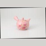 桃色バラ急須 陶器 常滑焼 やきものの里から、暮らしを贈ります。　ギフト 食器 セット テーブルウェア