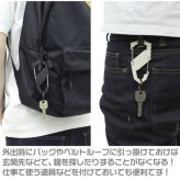 鬼滅の刃 禰豆子 竈門禰豆子 カラビナS型 キーホルダー MOSS　カーキ COSPA 日本製