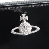ヴィヴィアンウエストウッド 長財布 レディース メンズ 男女兼用 ラウンドファスナー長財布 Vivienne Westwood ヴィヴィアン パテント ブラック VW4287 (5106005MW-S002O-N404) 【2026年秋冬モデル】 【ラッピング無料 誕生日 お祝い プレゼント ギフト 贈り物】