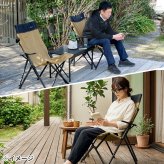 チェア 椅子 ハイバック 単品販売 STF-CHBガーデン キャンプ アウトドア 折りたたみ コンパクト 軽量 アルミフレーム おしゃれ 収納 肘掛け付き 背もたれあり 屋外 室内 庭 レジャー バーベキュー