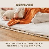 ベッド 寝具 ロール式すのこマット 天然木桐材 コンパクト くりっと収納 軽量 隙間にすっきり収納 滑り止め スノコ 折りたたみ 快眠 除湿 調湿 防カビ 梅雨対策 結露防止 通気性 夏 快適 薄型 ナチュラル