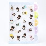 モンチッチ ベビチッチ ダイカットクリアファイル(5P) 文具 日本製