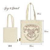 ハリーポッター トートバッグ レディース 女性 コットン キャンバス トート A4 軽量 薄い 薄型 肩掛け 手提げ かばん エコバッグ サブバッグ コンパクト 通学 通勤 大学生 高校生 中学生 大人 女子 Harry Potter キャラクターグッズ ハリポタ 公式グッズ かわいい おしゃれ