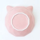 猫用フードボウル 通販 ペット用食器台付き セラミック製ボウル 食べやすい猫用食器 傾斜付きスタンド ダブルフードボウル 猫型セラミック食器 木製食器スタンド 高さ調節可能 食べやすい設計 おしゃれ 餌皿水入れセット ペットボウル 子猫用 陶器 かわいい