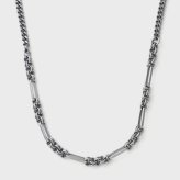 【無料ラッピング】 ポールスミス Paul Smith ネックレス Vintage Mixed Chain シルバー 日本製ブランド 正規品 新品 ギフト プレゼント 人気 おすすめ 誕生日 記念日 クリスマス 送料無料 psm522381