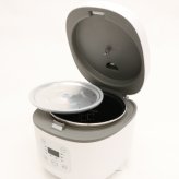 簡単炊飯器コンパクトライスクッカー HK-CRC03WH　送料無料