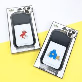 セサミストリート エルモ ハイブリッドガラスケース iPhoneケース スマホ用品