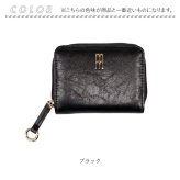 二つ折り財布 レディース かわいい 通販 財布 二つ折り ラウンドファスナー ミニ財布 サイフ さいふ ミニウォレット 2つ折り財布 小銭入れ 折財布 おしゃれ フェイクレザー 合皮 合成皮革 大人 女性 高校生 中学生 小学生 女の子 レディース財布