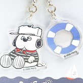 スヌーピー オラフ 2連アクリルキーホルダー ノーティカルスタイルシリーズ 日本製 SNOOPY