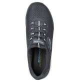 スケッチャーズ レディース スリッポン スニーカー 靴 サミッツ SKECHERS Summits 12980 軽量 ノーマル幅 ひもゴム メモリーフォームインソール