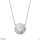 【受注生産品】【送料無料】シンデレラ ダイヤモンド ネックレス 一粒ダイヤモンド 0.5カラット ディズニー ヘイロー レディースネックレス プラチナ ラボダイヤ ラボグロウンダイヤモンド disney プリンセス ブランド かわいい アクセサリー 10代 20代 30代 40代 50代 レディース 女性 誕生日 記念日 プレゼント 母の日 white clover ホワイトクローバー