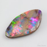  ボルダーオパール  超希少 11ct ルース 裸石 宝石 イエロー グリーン レッド オレンジ  高品質 オーストラリア産  プレゼント 誕生石 10月 オパール オリジナル ジュエリー コレクション